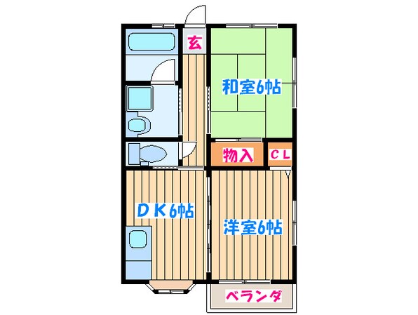 コ－ポ・アイの物件間取画像